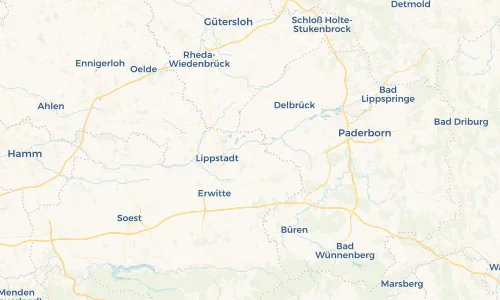 Regenradar Vorschaubild - Aktuelle Niederschläge in Hörste und Umgebung