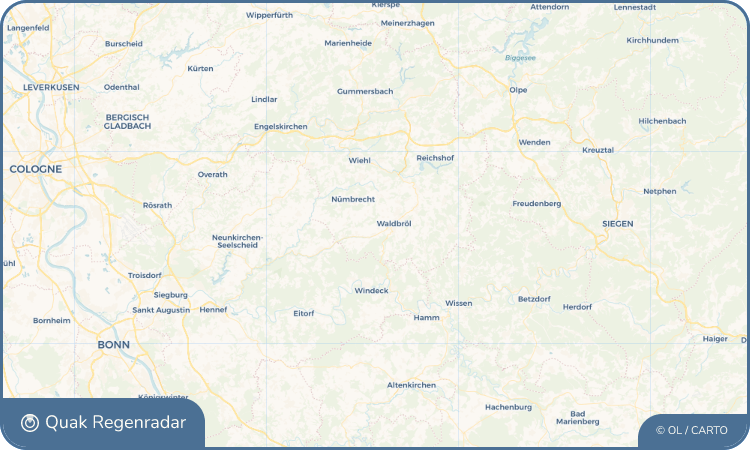 Quak Regenradar-Widget Hoff