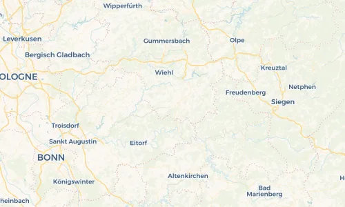Regenradar Vorschaubild - Aktuelle Niederschläge in Hoff und Umgebung
