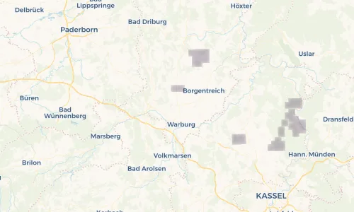 Regenradar Vorschaubild - Aktuelle Niederschläge in Hohenwepel und Umgebung