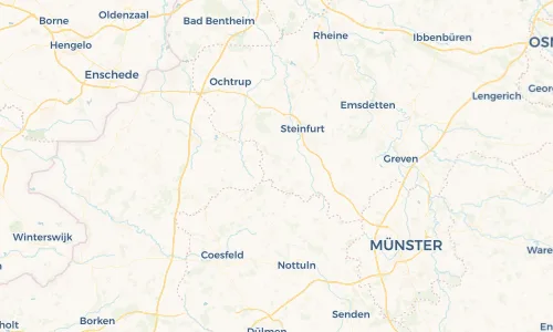 Regenradar Vorschaubild - Aktuelle Niederschläge in Horstmar und Umgebung