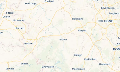 Regenradar Vorschaubild - Aktuelle Niederschläge in Hoven und Umgebung