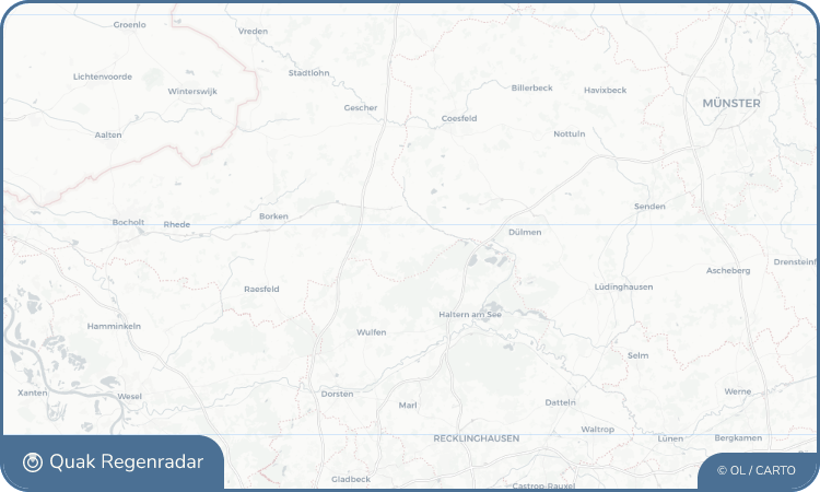 Regenradar-Widget für Hülsten