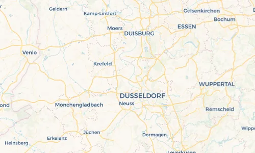 Regenradar Vorschaubild - Aktuelle Niederschläge in Ilverich und Umgebung