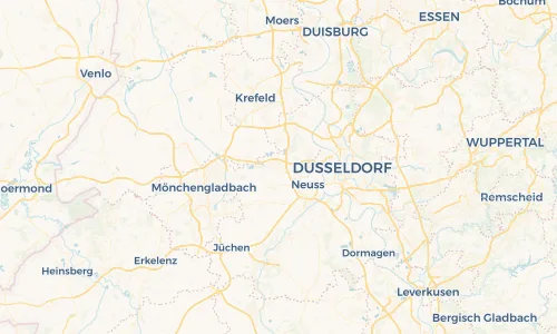Regenradar Vorschaubild - Aktuelle Niederschläge in Kaarst und Umgebung