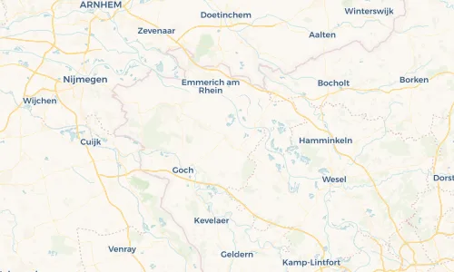 Regenradar Vorschaubild - Aktuelle Niederschläge in Kalkar und Umgebung