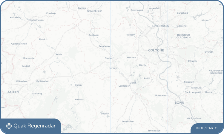 Regenradar-Widget für Kerpen