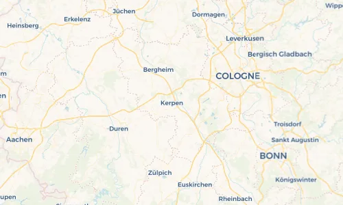 Regenradar Vorschaubild - Aktuelle Niederschläge in Kerpen und Umgebung