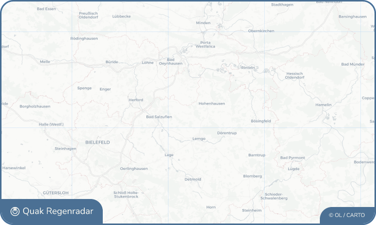 Regenradar-Widget für Kirchheide