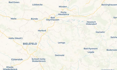 Regenradar Vorschaubild - Aktuelle Niederschläge in Kirchheide und Umgebung