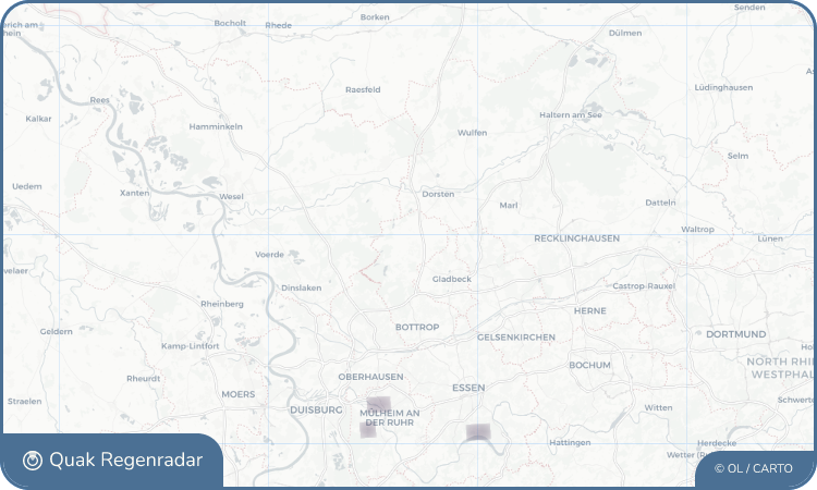 Regenradar-Widget für Kirchhellen