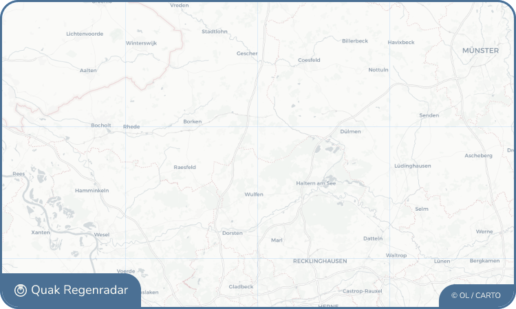 Regenradar-Widget für Klein Reken