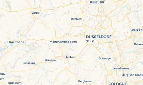 Regenradar Vorschaubild - Aktuelle Niederschläge in Korschenbroich und Umgebung