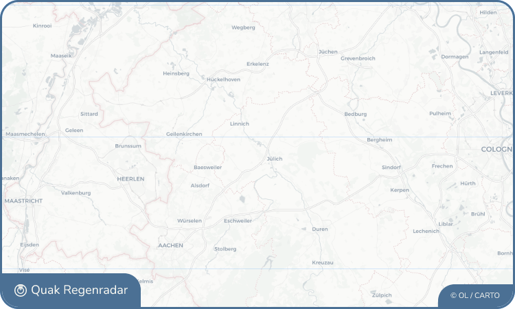 Regenradar-Widget für Koslar