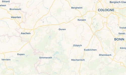 Regenradar Vorschaubild - Aktuelle Niederschläge in Kreuzau und Umgebung