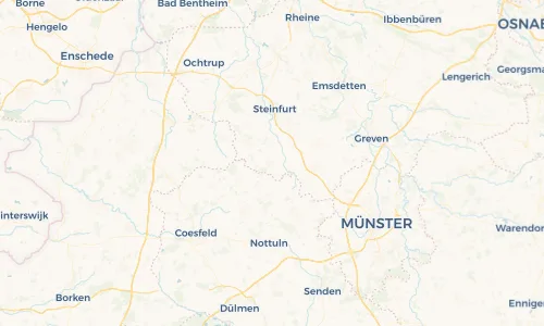 Regenradar Vorschaubild - Aktuelle Niederschläge in Laer und Umgebung