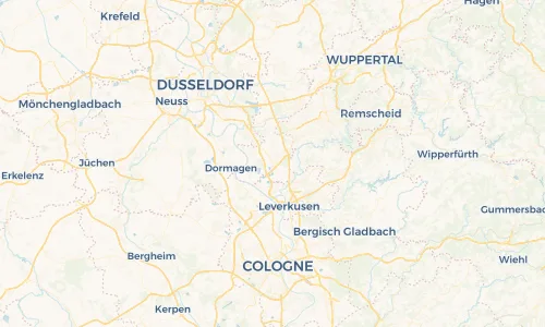 Regenradar Vorschaubild - Aktuelle Niederschläge in Langenfeld und Umgebung