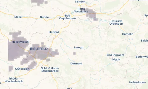 Regenradar Vorschaubild - Aktuelle Niederschläge in Leese und Umgebung