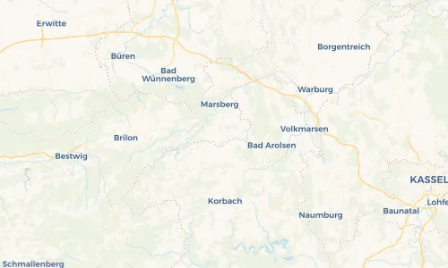 Regenradar Vorschaubild - Aktuelle Niederschläge in Leitmar und Umgebung