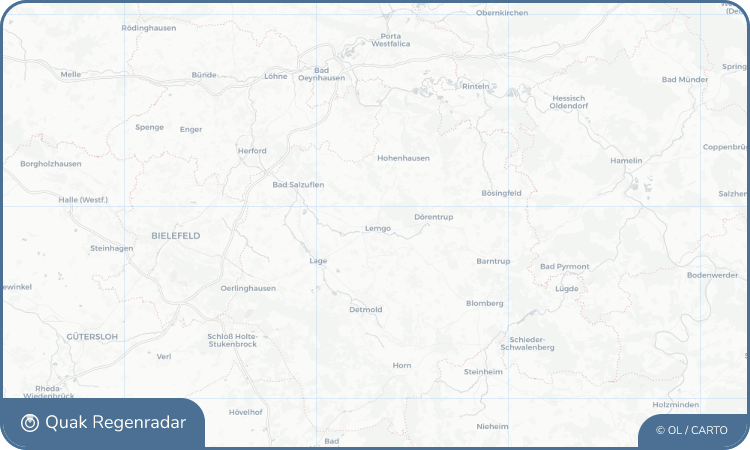 Regenradar-Widget für Lemgo