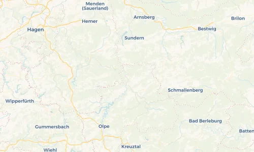Regenradar Vorschaubild - Aktuelle Niederschläge in Lenhausen und Umgebung