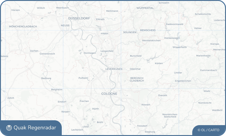 Regenradar-Widget für Leverkusen