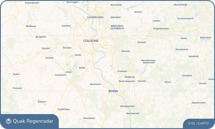 Quak Regenradar-Widget Libur