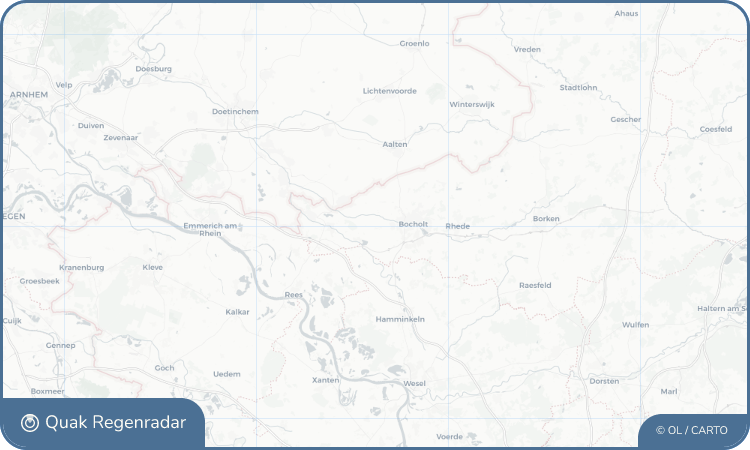 Regenradar-Widget für Liedern