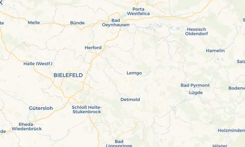 Regenradar Vorschaubild - Aktuelle Niederschläge in Lieme und Umgebung