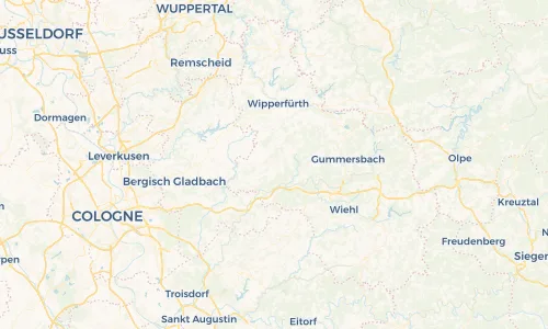 Regenradar Vorschaubild - Aktuelle Niederschläge in Lindlar und Umgebung