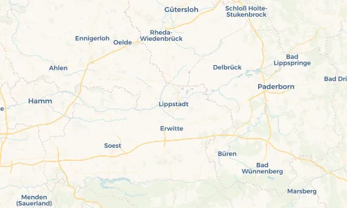 Regenradar Vorschaubild - Aktuelle Niederschläge in Lippstadt und Umgebung