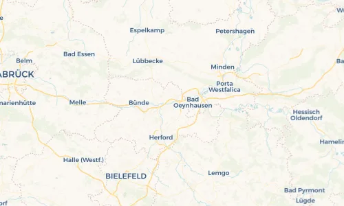 Regenradar Vorschaubild - Aktuelle Niederschläge in Löhne und Umgebung
