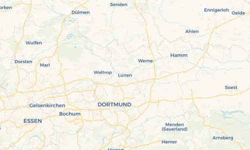 Regenradar Vorschaubild - Aktuelle Niederschläge in Lünen und Umgebung