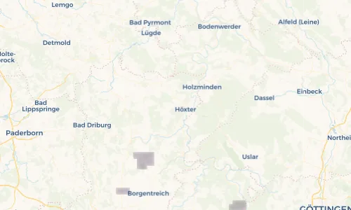 Regenradar Vorschaubild - Aktuelle Niederschläge in Lütmarsen und Umgebung