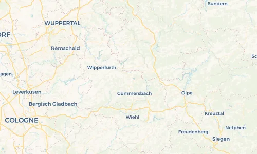 Regenradar Vorschaubild - Aktuelle Niederschläge in Marienheide und Umgebung