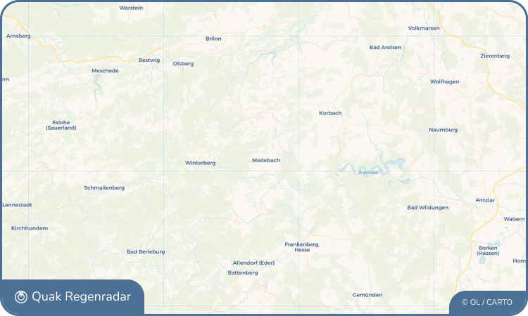 Quak Regenradar-Widget Medebach