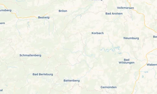 Regenradar Vorschaubild - Aktuelle Niederschläge in Medebach und Umgebung