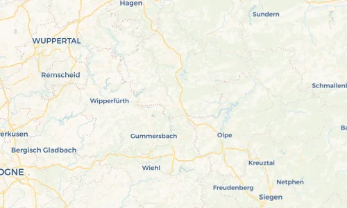 Regenradar Vorschaubild - Aktuelle Niederschläge in Meinerzhagen und Umgebung