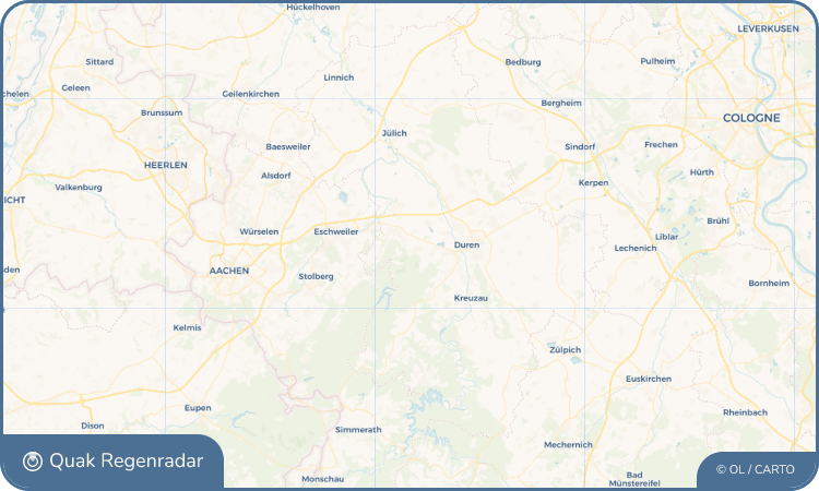 Quak Regenradar-Widget Merode