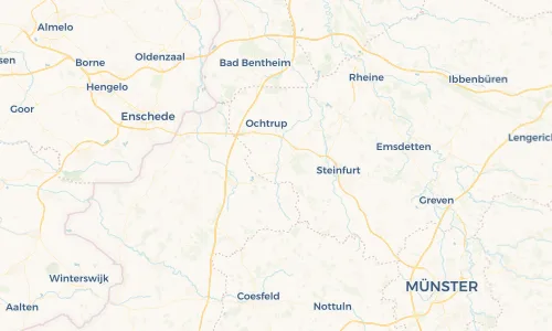 Regenradar Vorschaubild - Aktuelle Niederschläge in Metelen und Umgebung