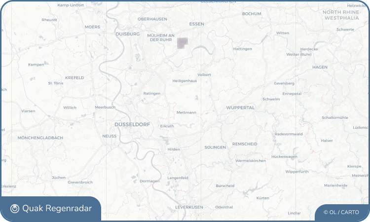 Regenradar-Widget für Mettmann