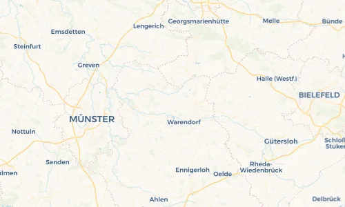 Regenradar Vorschaubild - Aktuelle Niederschläge in Milte und Umgebung