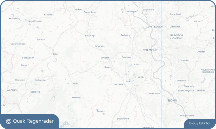 Regenradar-Widget für Mödrath