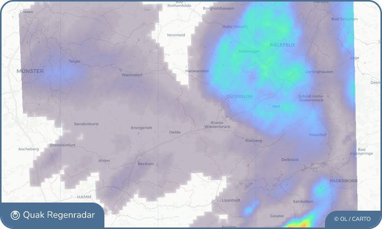 Regenradar-Widget für Möhler