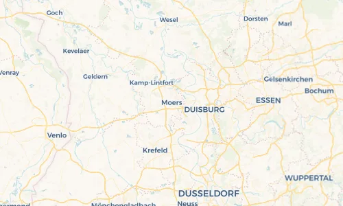 Regenradar Vorschaubild - Aktuelle Niederschläge in Moers und Umgebung