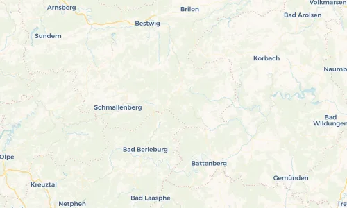 Regenradar Vorschaubild - Aktuelle Niederschläge in Mollseifen und Umgebung
