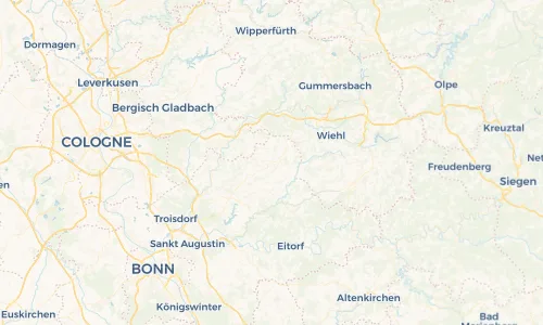 Regenradar Vorschaubild - Aktuelle Niederschläge in Much und Umgebung