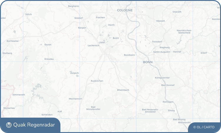Regenradar-Widget für Müggenhausen
