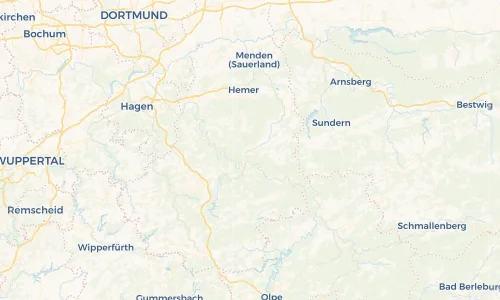 Regenradar Vorschaubild - Aktuelle Niederschläge in Neuenrade und Umgebung