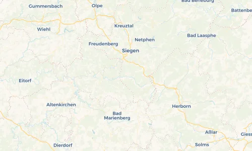 Regenradar Vorschaubild - Aktuelle Niederschläge in Neunkirchen und Umgebung